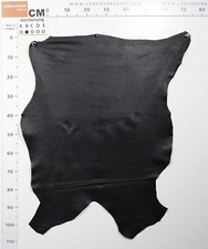 Lammleder Nappa soft glatt schwarz 0,8-1,0 mm Lammnappa Leder #bnr