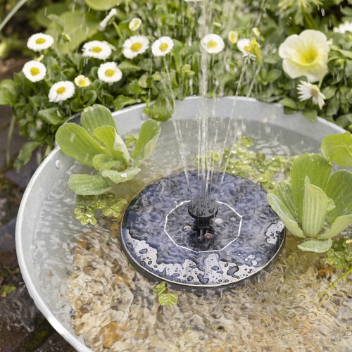 Led solar teichpumpe leuchtend - led,