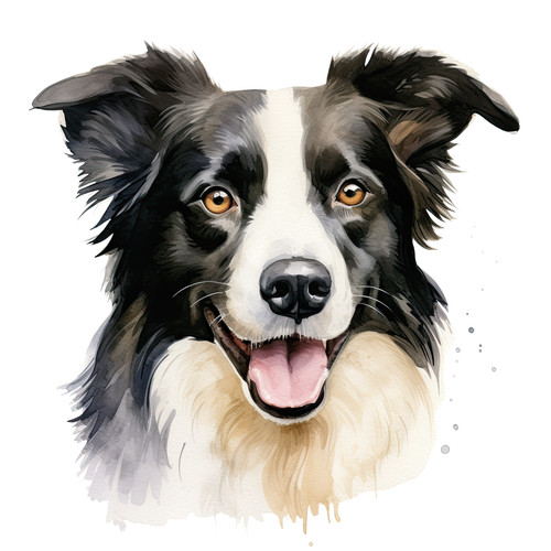 Border collie auto - border, aufkleber