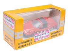 Ferrari 246 GTS Dino in rot rouge rosso roja red Norev Jet-Car 1:43 boxed ORANGE