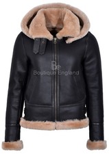 Damen B3 Lammfelljacke braun