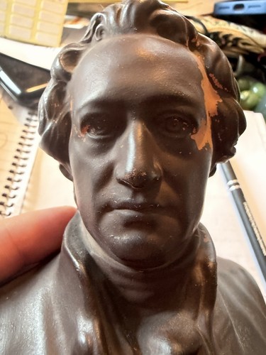 Antike goethe büste steinzeug - antike,