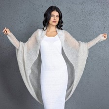 Beige Braut Hochzeit Mohair
