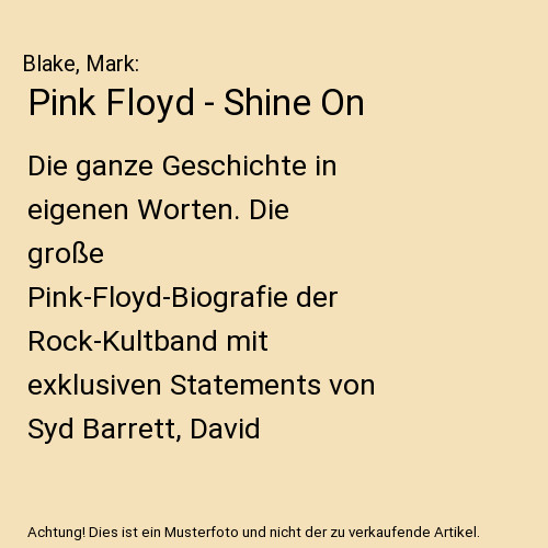 Pink floyd shine die - pink,