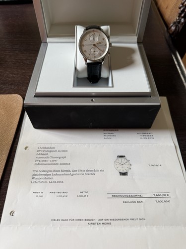 Iwc portugieser chronograph - iwc,