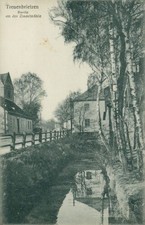 Ansichtskarte Treuenbrietzen Parie an der Zindelmühle um 1900  (Nr.796)