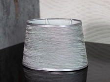 Lampenschirm silber grau 23cm