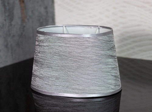 Lampenschirm silber grau 23cm