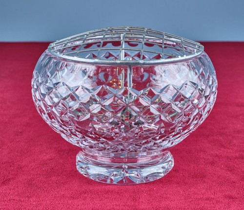 Vintage bleikristall rosenvase - bleikristall,