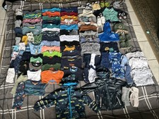 Paket Kleidung Herbst-Winter Jungen, Gr. 86-92, Inkl. Schuhen, Mütze, Handschuhe