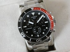 Tissot Seastar Chronograph Coke - Full Set - Ref. T120.417.11.051.01 - TOP -