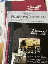 Produktprospekte von Lemaco und Fulgurex