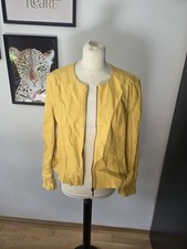 Orsay Jacke 44 Gelb Kunstleder