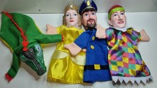 Handpuppe Krokodil Polizist