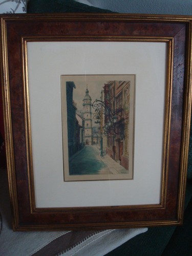 Aquarell köhler leipzig - f.,