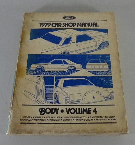 Werkstatthandbuch band ford - werkstatthandbuch, 4