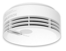 HEKATRON Rauchwarnmelder Genius Plus-N-A weiß RetroFit ohne Sockel und Montagema