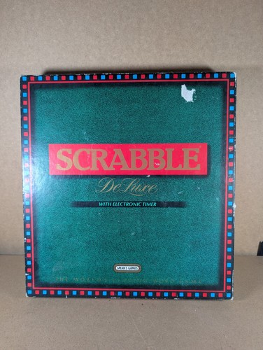 Scrabble deluxe brettspiel - scrabble,