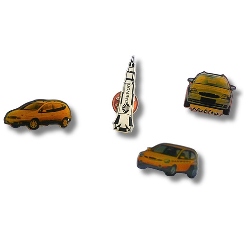Daewoo pin sammlung - daewoo,