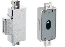 Hettich Möbel-Drehstangenschloss, D15 ,Metall,vernikelt, Rechts 72213