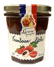 Himbeer litchi konfitüre - &,