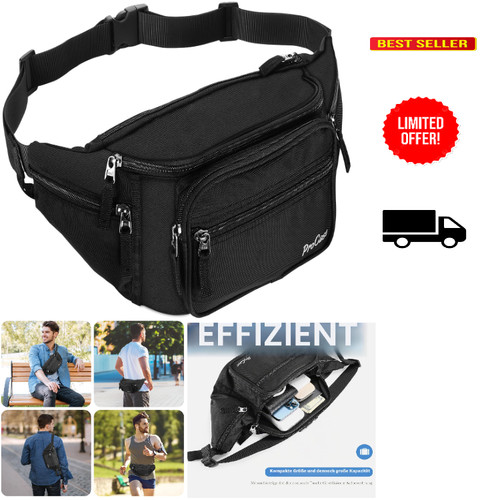 Procase große bauchtasche - große,