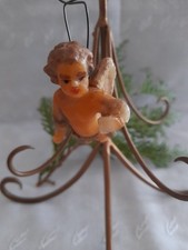 Kleiner alter Wachsengel um 1900 Schwebeengel