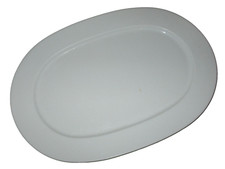 Ovale Servierplatte Vorlegeplatte Fleischplatte Kuchenplatte Buffetplatte groß