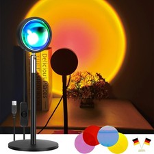 Sunset Lamp Projection