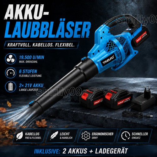 Akku laubbläser kabellos - akku,