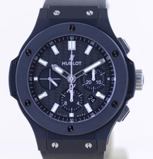 Hublot Uhr Big Bang Black Magic Chronograph Keramik Carbon Dial Rubber Strap Lux