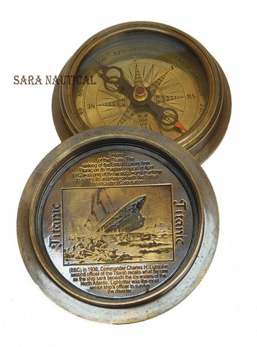 Antik vintage titanic kompass - antik,