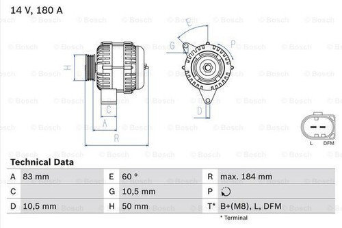 Bosch 986 047 - 986, 480