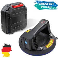 Elektrischer Vibrations Saugheber für Fliesen & Platten mit Koffer 8" Saughalter