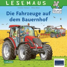 LESEMAUS 187: Die Fahrzeuge auf dem Bauernhof | Christian Tielmann | Taschenbuch