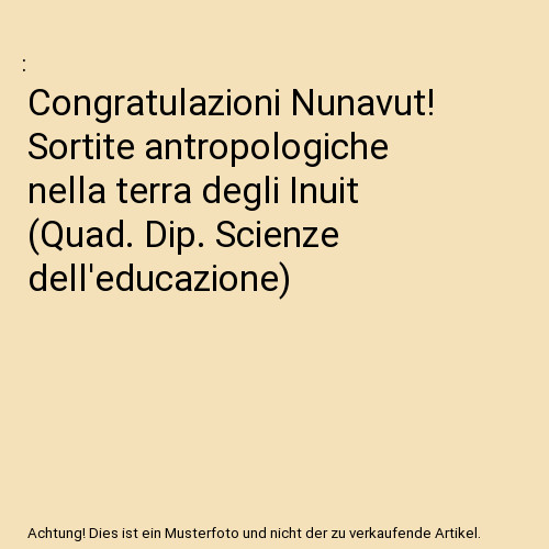 Congratulazioni nunavut - congratulazioni,