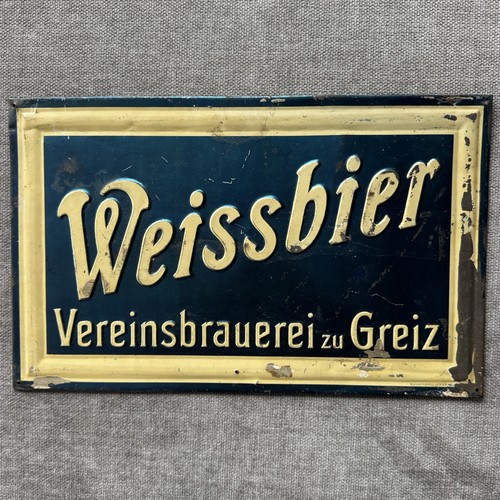 Geprägtes blechschild - geprägtes,