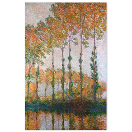 Claude monet pappeln ufer - am,