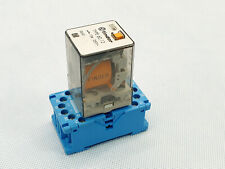 Finder 60.13 Schaltrelais 230V DC   Relais 10A 250V  mit 90.112 Sockel