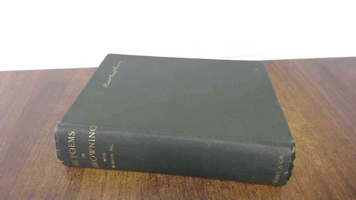 The poems of elizabeth - of,