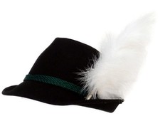 Trachtenhut schwarz mit