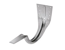 verzinkter Stirnbretthalter 250mm Rinnenhalter 25er Rinneneisen 8tlg halbrund