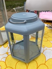 IKEA Sommarlanke Led Leuchte Tischleuchte Laterne Blau