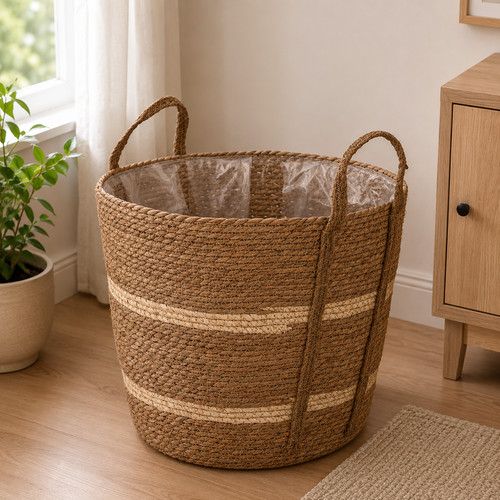 Pflanzkorb seegras 45cm - seegras,