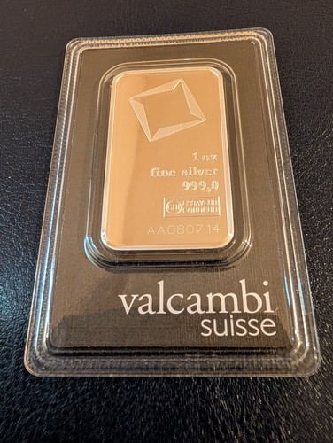 Silberbarren valcambi - silberbarren,