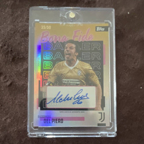 Topps alessandro del - del, piero