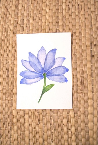 Aquarellmalerei blume - aquarellmalerei,