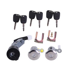 Zündschloss+Türschloss Nuckel Satz Für Citroen C1 Peugeot 107 Toyota Aygo