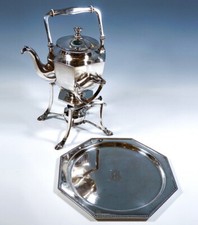 SILBER TEE KANNE RECHAUD