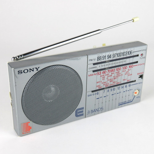 Tested sony icf - icf-22, radio